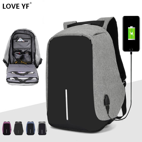 Brand backpack Anti-theft Backpack Bag 15.6 Inch Laptop Notebook Mochila Male Waterproof Back Pack Backbag School Backpack