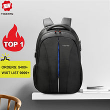 Load image into Gallery viewer, Tigernu Waterproof 15.6inch Laptop Backpack NO Key TSA Anti Theft Men Backpacks Travel Teenage Backpack bag male bagpack mochila